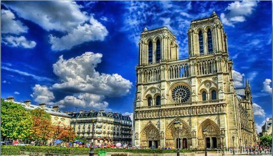 Cathdral Notre Dame de Paris Painting By Numbers Kits