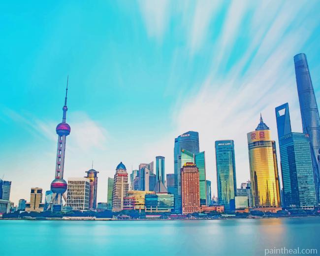 Shanghai China Painting By Numbers Kits