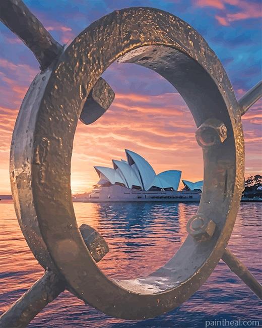 Opera House Sydney Australia Painting By Numbers Kits