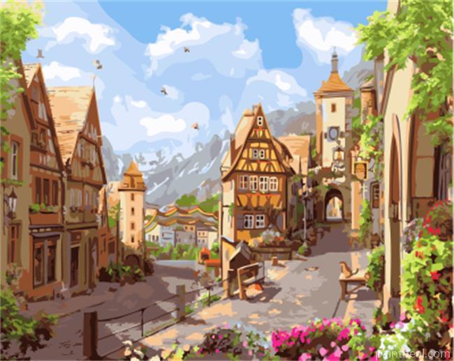 Bavaria Germany Painting By Numbers Kits