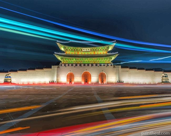Gwanghwamun Gate Painting By Numbers Kits