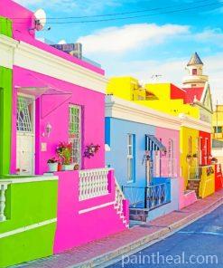 Bo Kaap Cape Town Painting By Numbers Kits