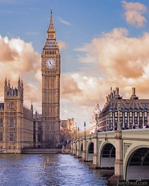 Big Ben London Painting By Numbers Kits