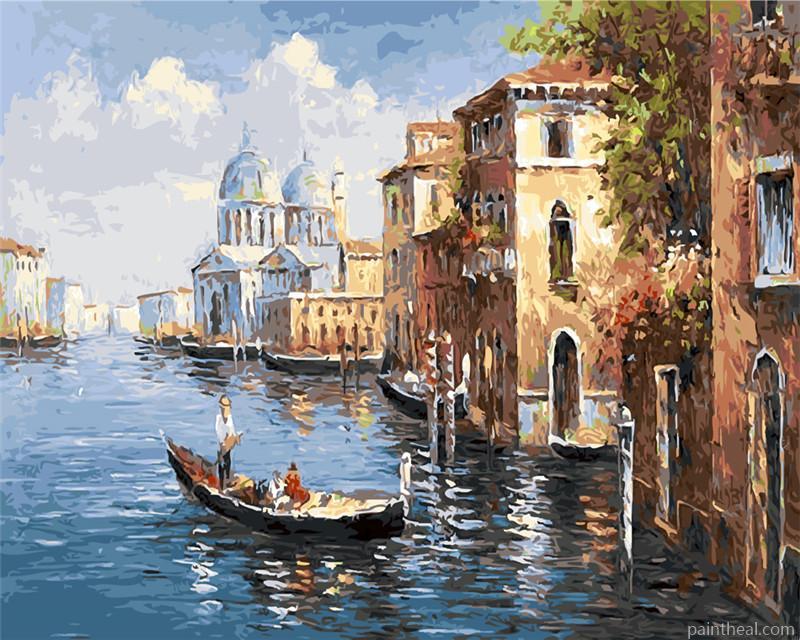 Venice City Of Water Painting By Numbers Kits