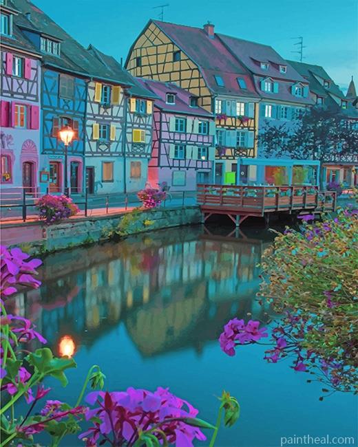 La Petite Venise France Painting By Numbers Kits