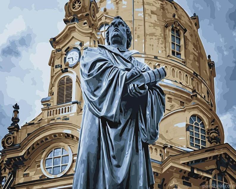 Martin Luther Dresden Painting By Numbers Kits