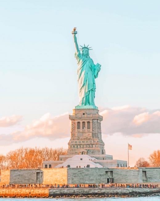 Statue Of Liberty National New York Painting By Numbers Kits
