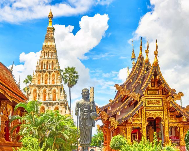 Wat Ku Kham Painting By Numbers Kits