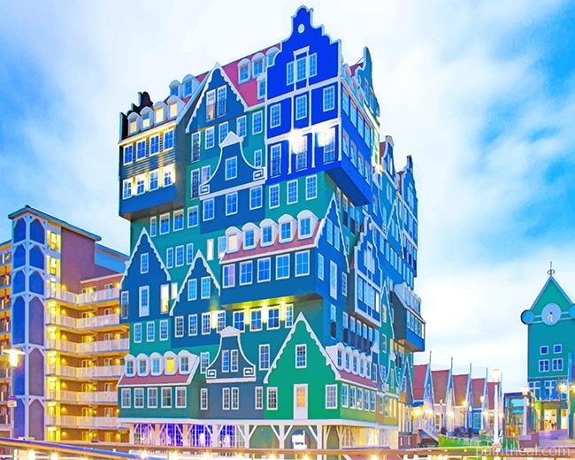 Inntel Hotels Amsterdam Painting By Numbers Kits