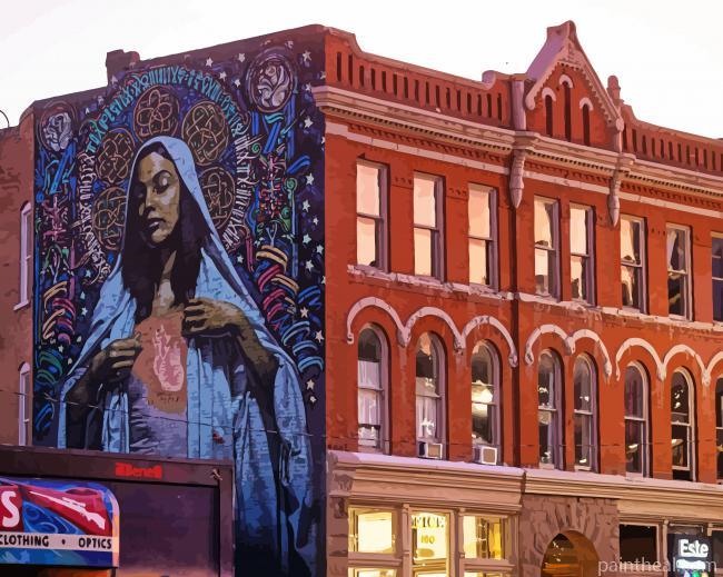 Maria Salt Lake City City Painting By Numbers Kits