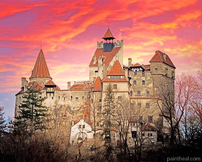 Vajdahunyad Castle Painting By Numbers Kits