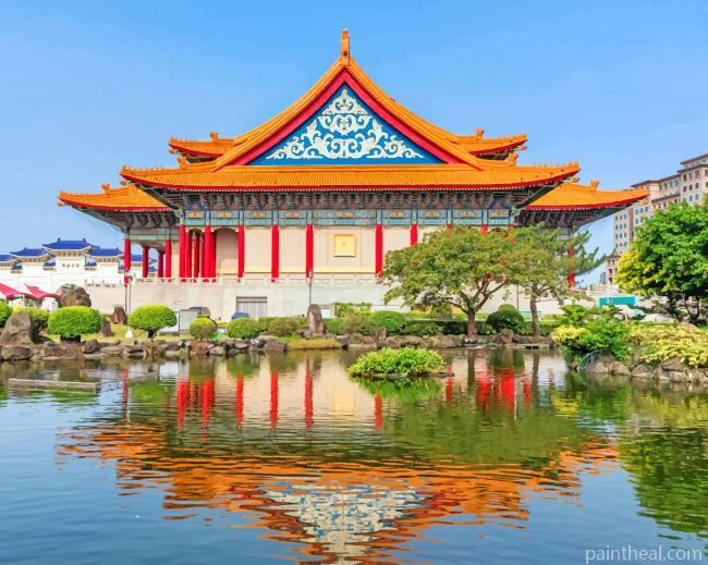 National Chiang Kai shek Memorial Hall Painting By Numbers Kits