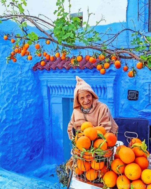 Chefchaouen Painting By Numbers Kits