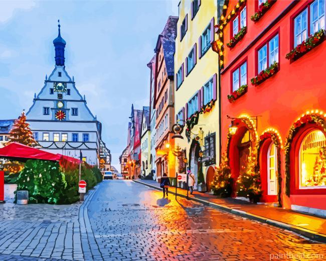 Rotenburg Germany Painting By Numbers Kits