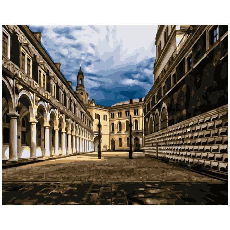 Dresden Furstenzug Germany Painting By Numbers Kits