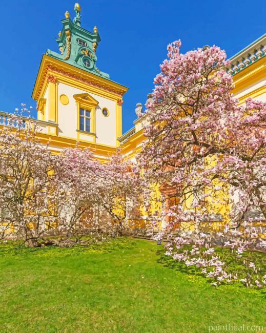 Wilanow Palace Painting By Numbers Kits