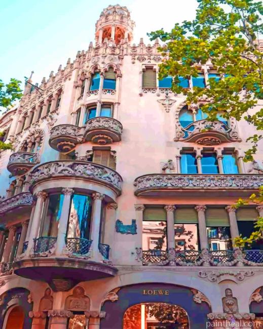 Casa Batlló Spain Painting By Numbers Kits