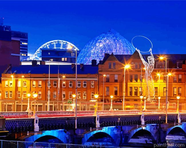 Belfast City Painting By Numbers Kits