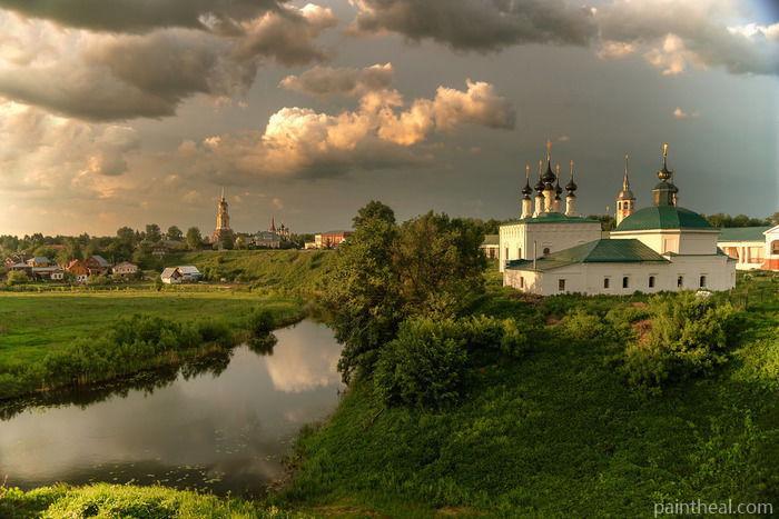 The Green Suzdal Painting By Numbers Kits