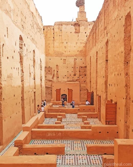 ElBadii Palace Marrakech Painting By Numbers Kits