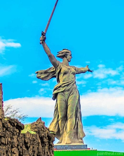 The Motherland Calls Painting By Numbers Kits