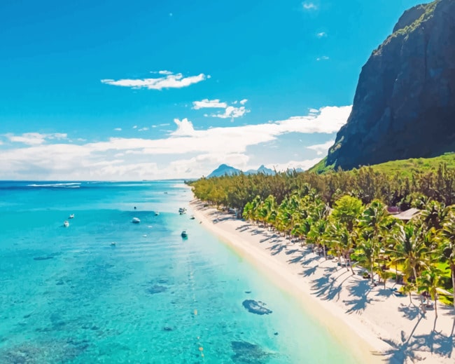 2024 Mauritius Landscape Paint By Number