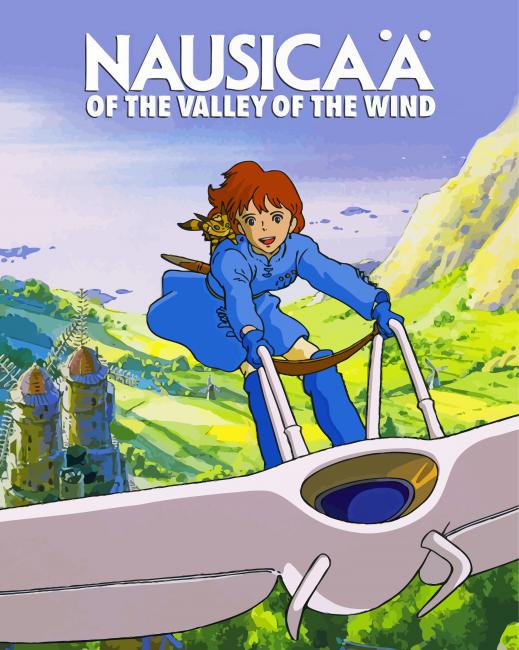 2024 Nausicaa Of The Valley Of The Wind Poster Paint By Number