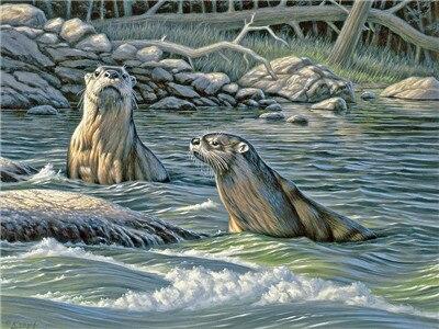 2024 River Otters Paint By Number