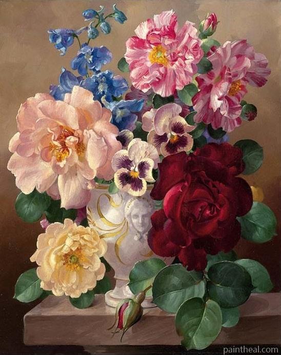 Flowers Bouquet Painting By Numbers Kits