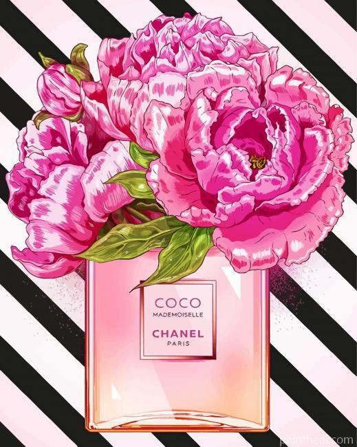 Chanel Perfume Painting By Numbers Kits