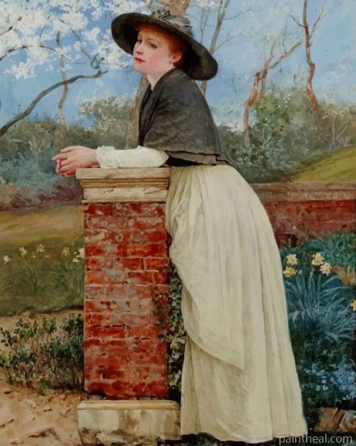 Vintage Classy Woman NEW Painting By Numbers Kits