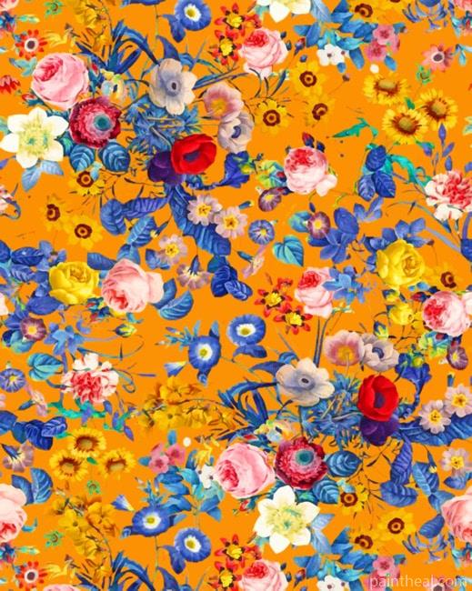Colorful Flowers NEW Painting By Numbers Kits