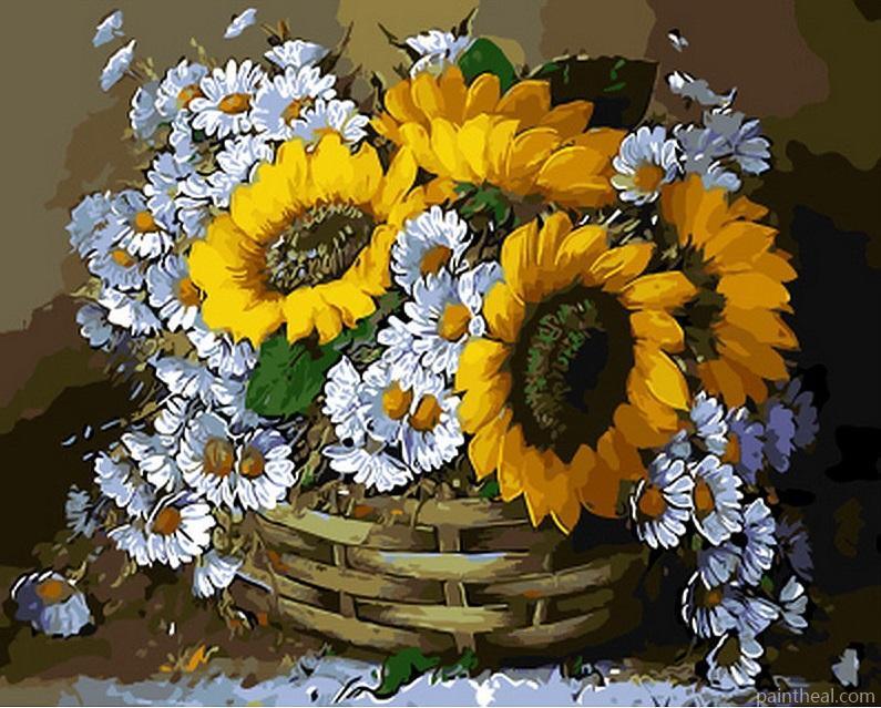 Flowers Flowers Painting By Numbers Kits