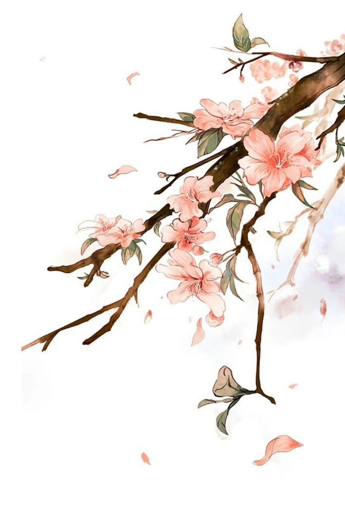 Watercolor Cherry Blossom Flowers Painting By Numbers Kits