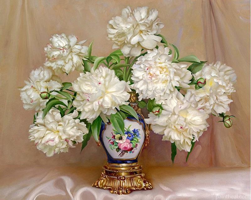 Flowers Digital Painting Flowers Painting By Numbers Kits