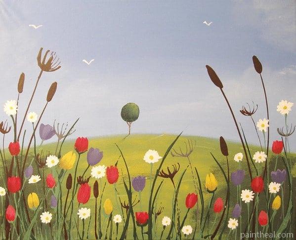 Tulip Decor Flowers Painting By Numbers Kits