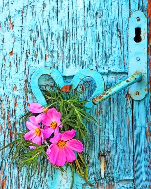Flowers In Door NEW Painting By Numbers Kits