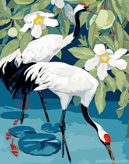 Jessie Arms Botke Art Birds Paint By Number Painting By Numbers Kits