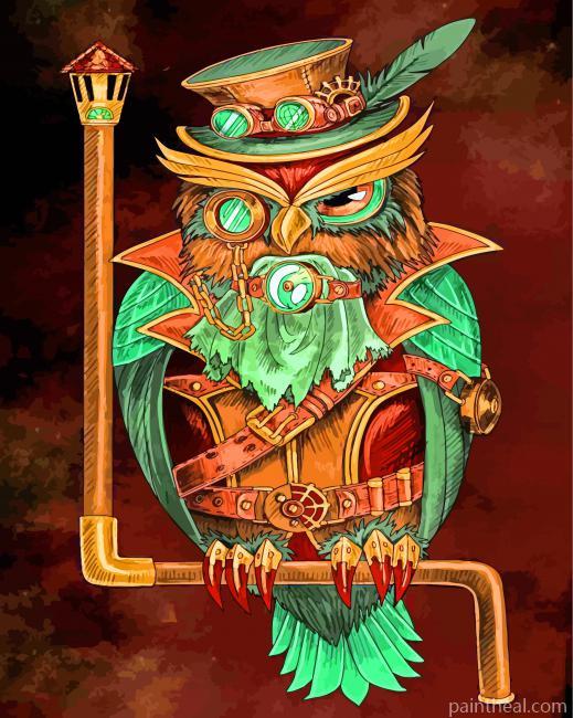 Aesthetic Owl Painting By Numbers Kits