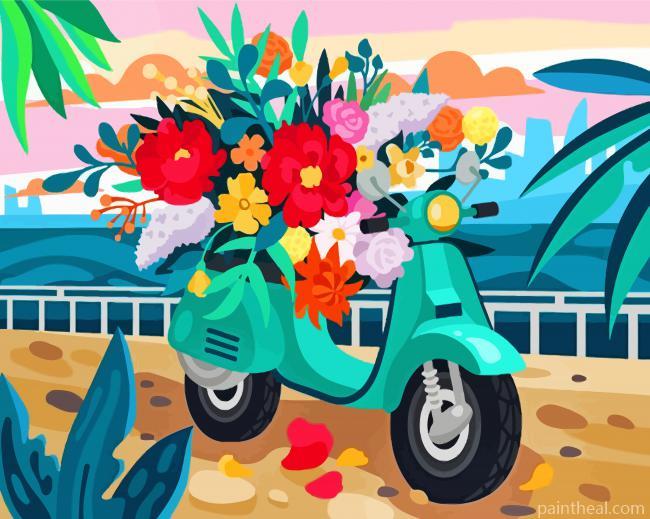 Flowers Delivery Painting By Numbers Kits