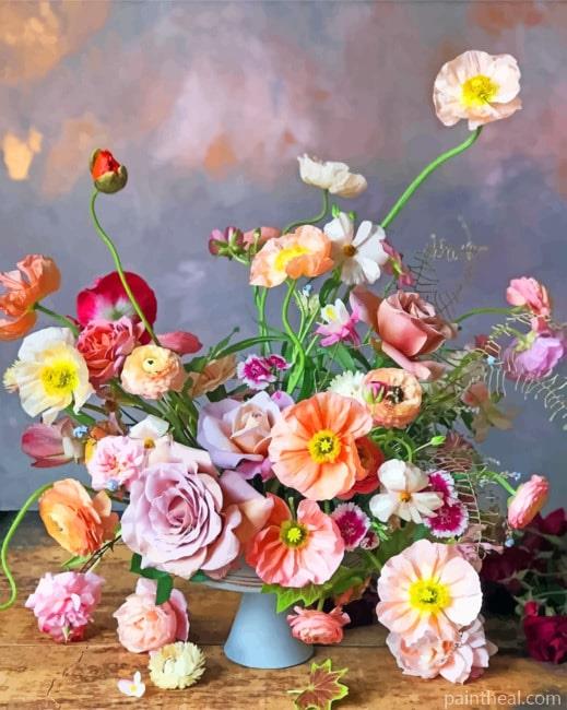 Bloemen Bouquet Painting By Numbers Kits