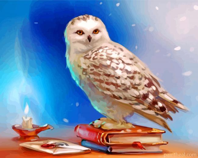 Hedwig Owl Painting By Numbers Kits