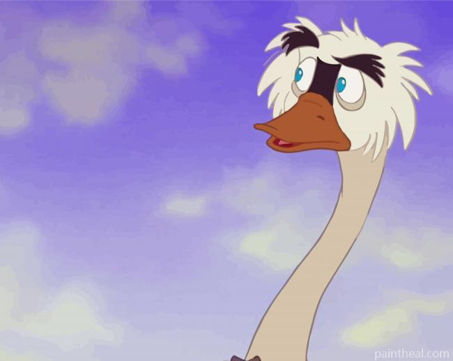 Anime Swan Painting By Numbers Kits