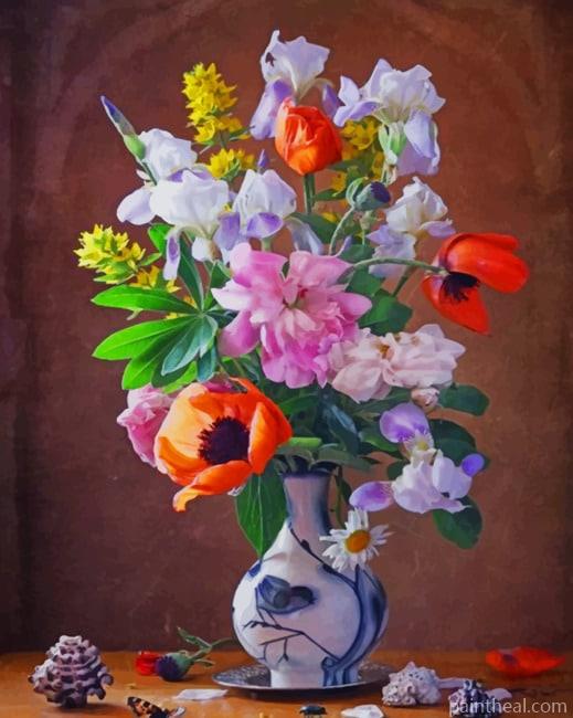 Seashell And Flowers NEW Painting By Numbers Kits