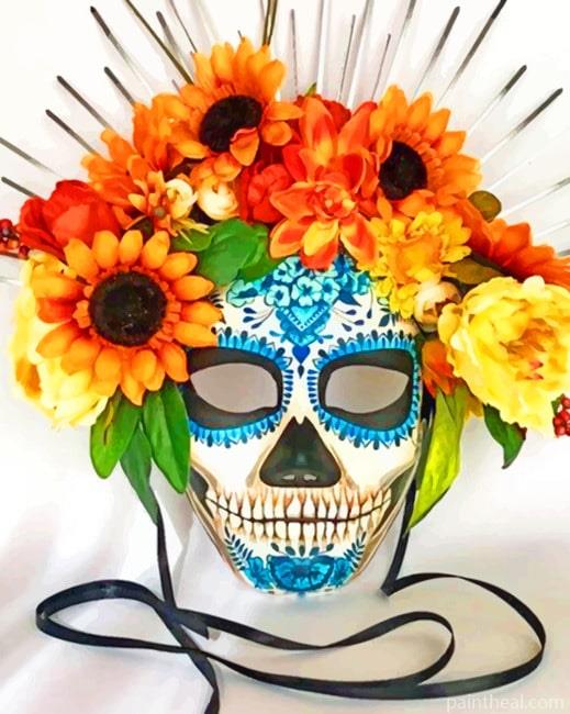 Sugar Skull NEW Painting By Numbers Kits