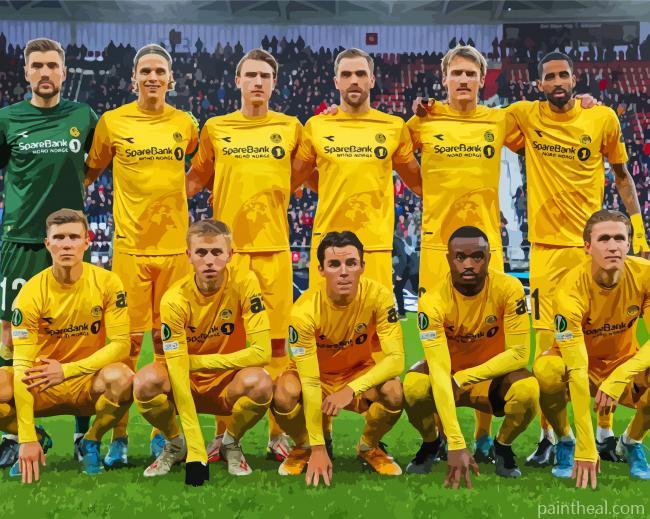 Glimt Football Team Painting By Numbers Kits