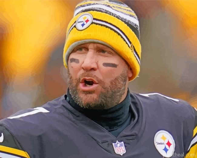 Ben Roethlisberger American Players Painting By Numbers Kits