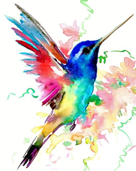 Watercolor Bird Painting By Numbers Kits