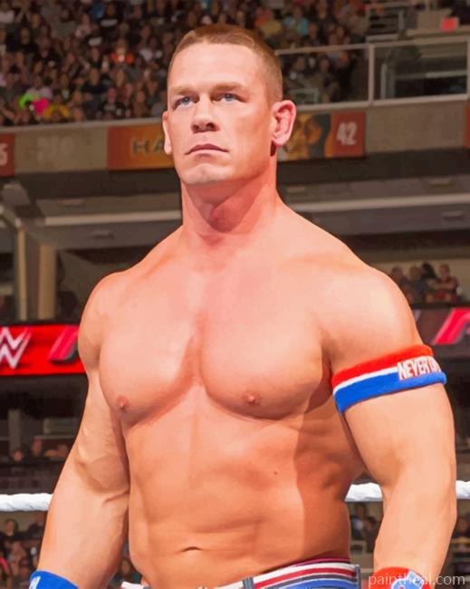 John Cena WWE Painting By Numbers Kits