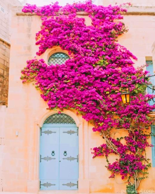 Floral Medina Gate NEW Painting By Numbers Kits
